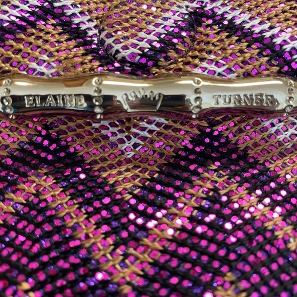 Elaine Turner Zig Zag Bella Clutch - Picture 7 of 15